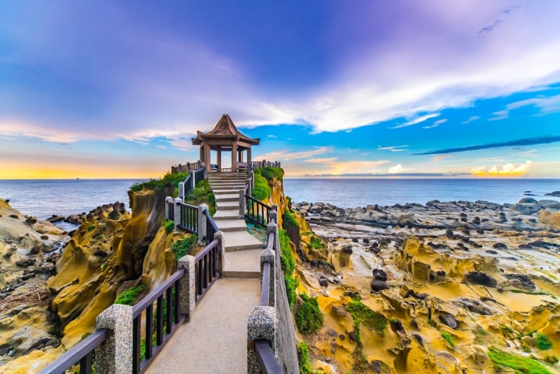 和平島奇岩景觀 (照片由和平島公園提供)